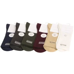 Chaussettes Fines Côtes Bio Coton