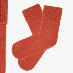 Chaussettes Torsadée Avec Revers